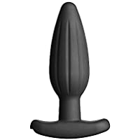 Electrastim Silicone Noir Rocker Butt Plug Medium Electroestimulador - 218 gr